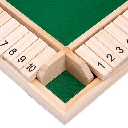 4-Player Shut the Box Game