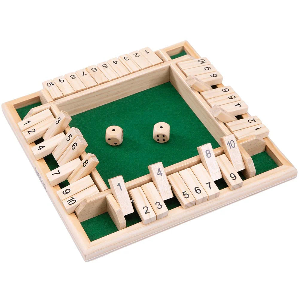 4-Player Shut the Box Game