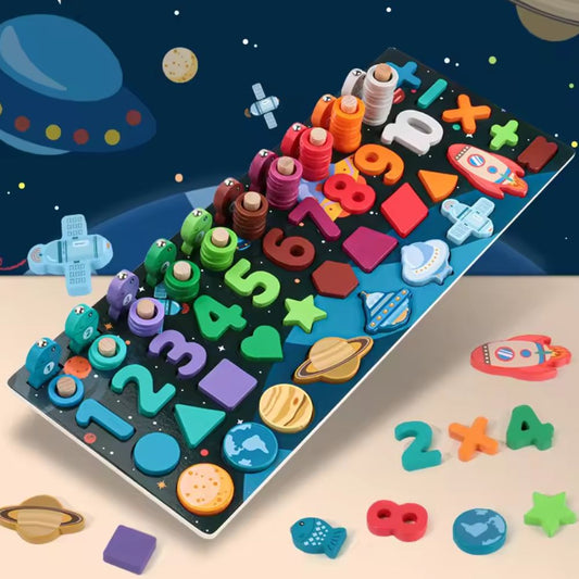 Toddlers Universe Matching Board