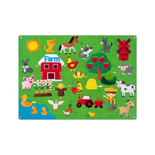 Toddlers Adventure Felt Board - Explore Imaginative Worlds!