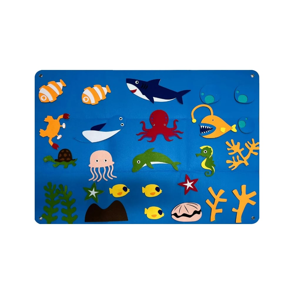 Toddlers Adventure Felt Board - Explore Imaginative Worlds!